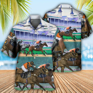 Horse Racing So Cool - Hawaiian Shirt - Owl Ohh - Owl Ohh