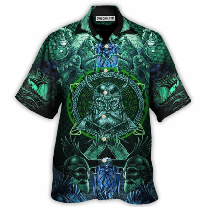 Viking See You In Valhalla - Hawaiian Shirt - Owl Ohh - Owl Ohh