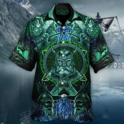 Viking See You In Valhalla - Hawaiian Shirt - Owl Ohh - Owl Ohh