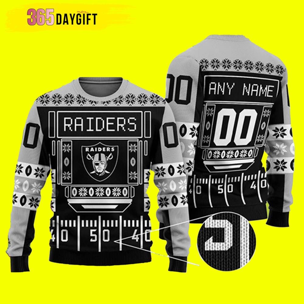 raiders xmas sweater