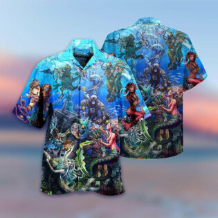 Ocean Into The Sea To See Your Love - Hawaiian Shirt - Owl Ohh - Owl Ohh