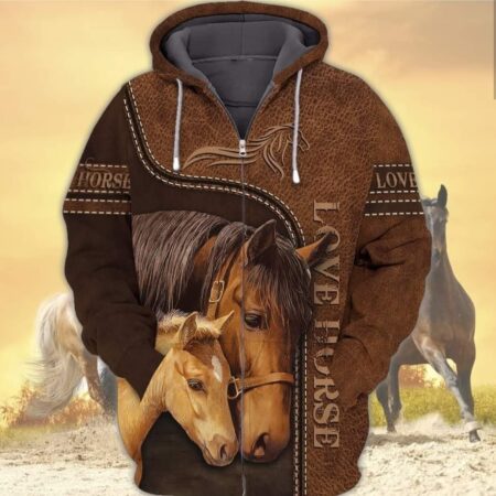 Horses make me happy - Hoodie