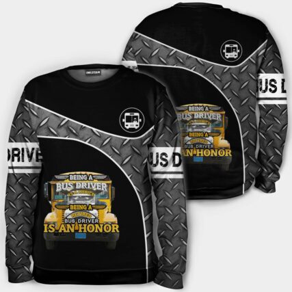Being A Bus Driver - Hoodie - SWEA01DUC260322
