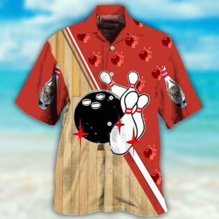 Bowling Awesome Ball Skull - Hawaiian Shirt - Owl Ohh - Owl Ohh