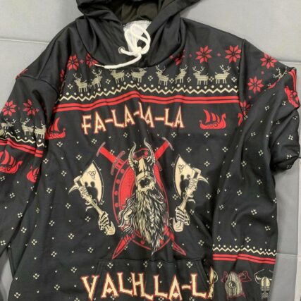 Viking Valhalla Shieldmaiden Falalalala - Hoodie - Owl Ohh - Owl Ohh