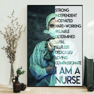 Nurse I Am A Nurse - Vertical Poster - Owl Ohh - Owl Ohh