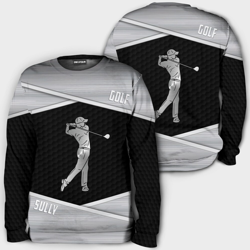 Silver Golf Personalized - Hoodie - HOOD02NGA231121