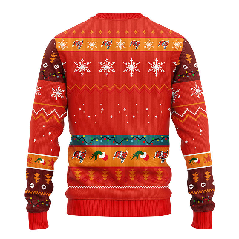 Tampa Bay Buccaneers 12 Grinch Xmas Day ,Ugly Sweater Party,ugly Sweater Ideas- Ugly Christmas Sweater - OwlOhh