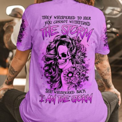 I AM THE STORM SUGAR SKULL ALL OVER PRINT - YHLN0504232