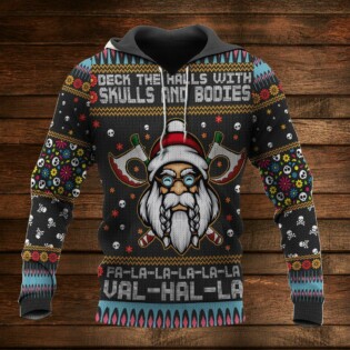 Viking Merry Xmas Valhalla - Hoodie - Owl Ohh - Owl Ohh