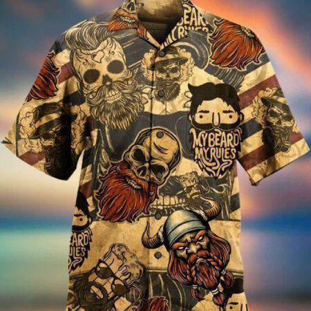 Viking Warrior Life Style - Hawaiian Shirt - Owl Ohh - Owl Ohh