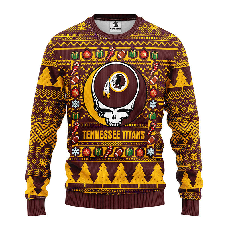 Washington Redskins Grateful Dead Ugly ,Ugly Sweater Party,ugly sweater  ideas- Ugly Christmas Sweater - OwlOhh - Owl Ohh