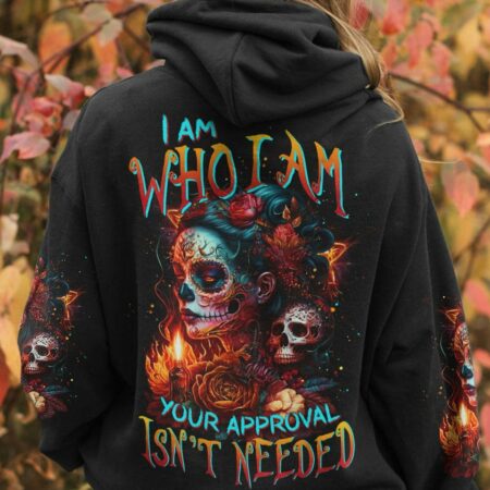 I AM WHO I AM SKULL ALL OVER PRINT - TLTW0504234