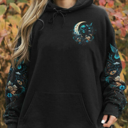 HELLO DARKNESS MY OLD FRIEND REAPER CRESCENT MOON ALL OVER PRINT - TLNT1204231