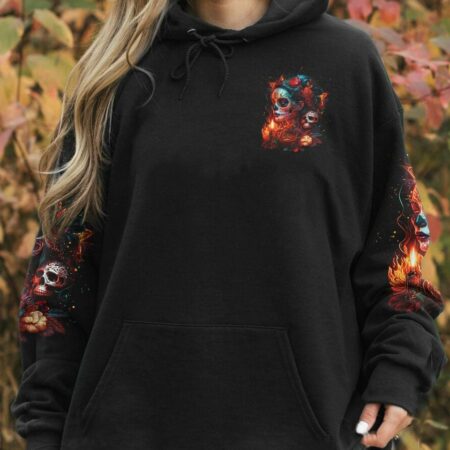 I AM WHO I AM SKULL ALL OVER PRINT - TLTW0504234