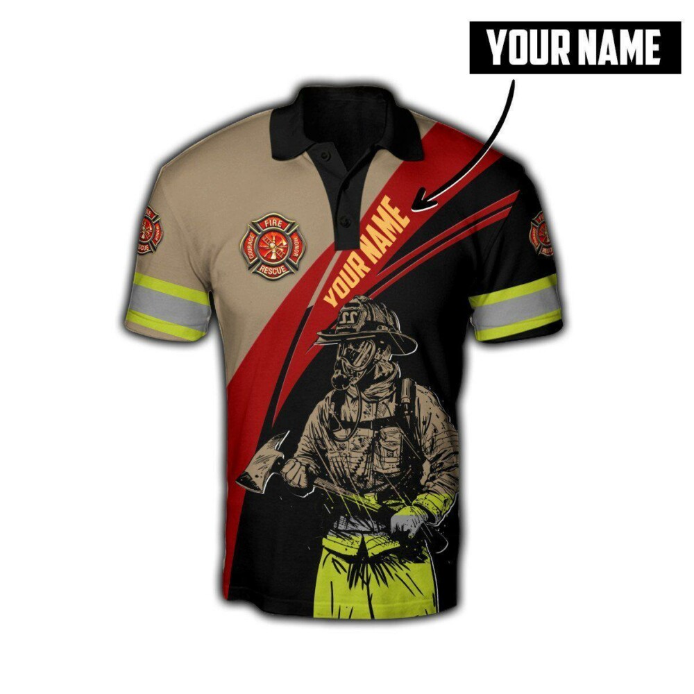 Customize Name Firefighter 02 Hoodie Shirts For Men And Women MH03122006 - HOOD01LIN180222GA