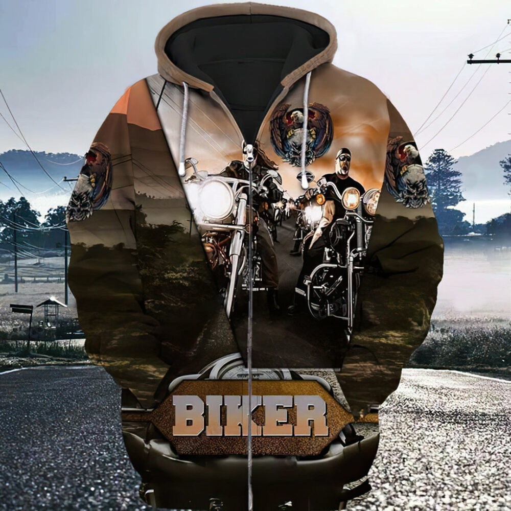 Vintage Biker - Hoodie - HOOD02FNN021121