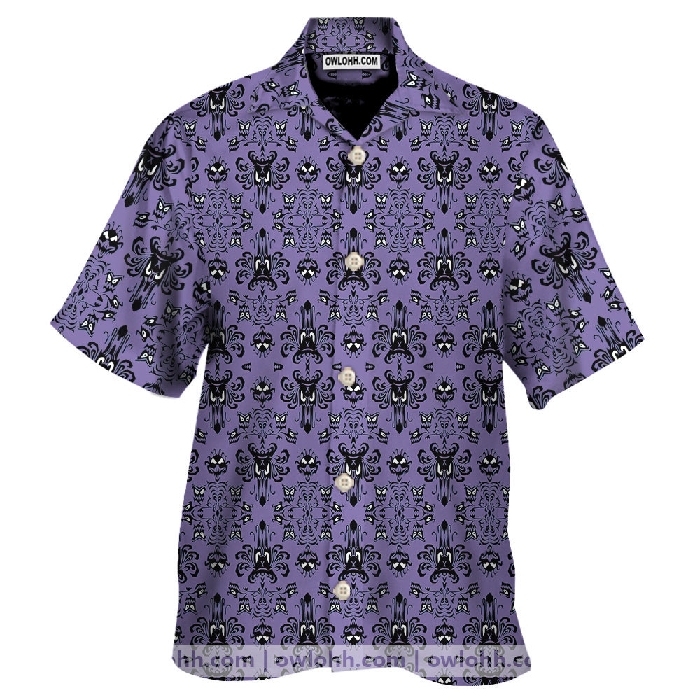 The Haunted Mansion Hawaiian Aloha Shirts