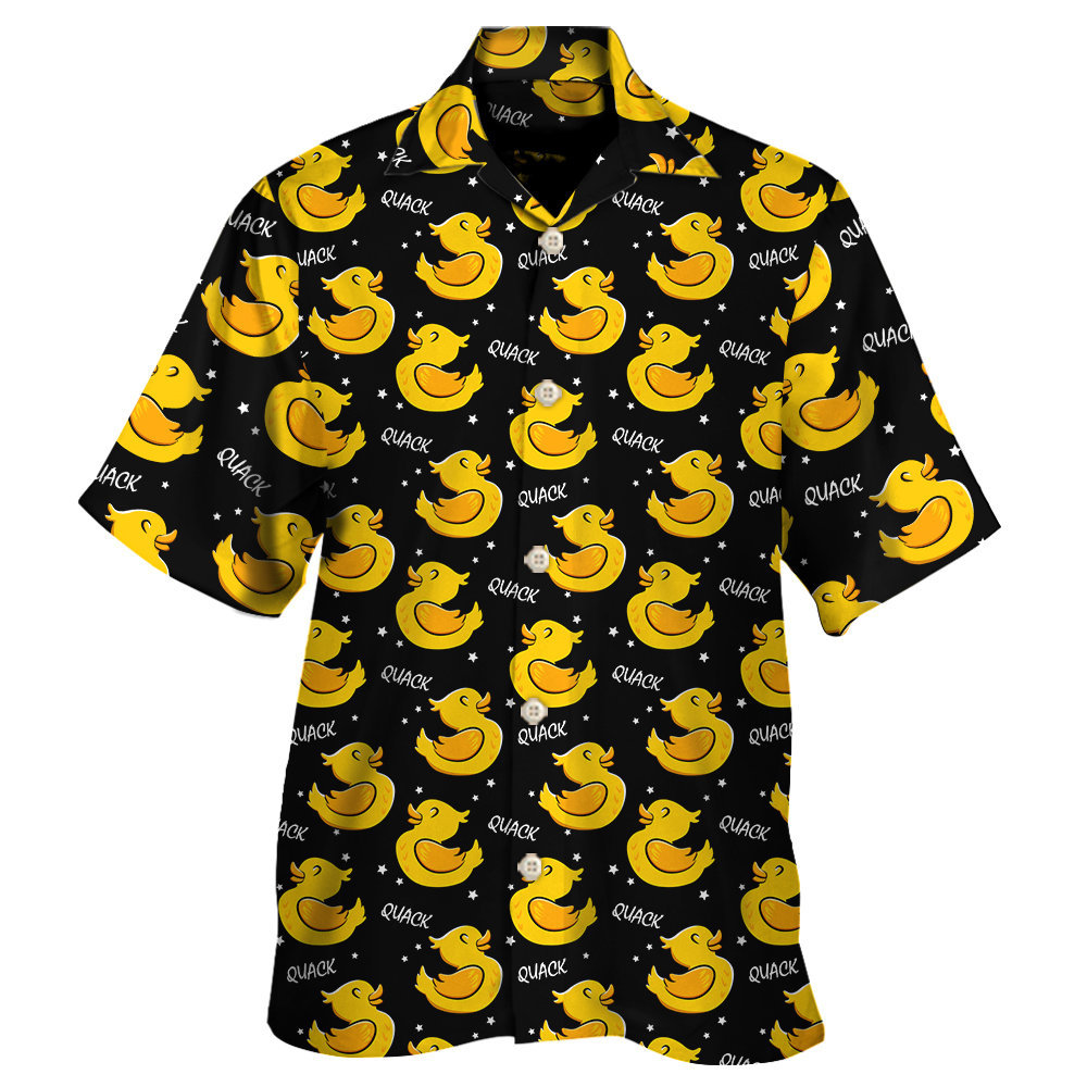 Duck Toy Pattern Print Design 05 Men’s All Over Print Hawaiian Shirt