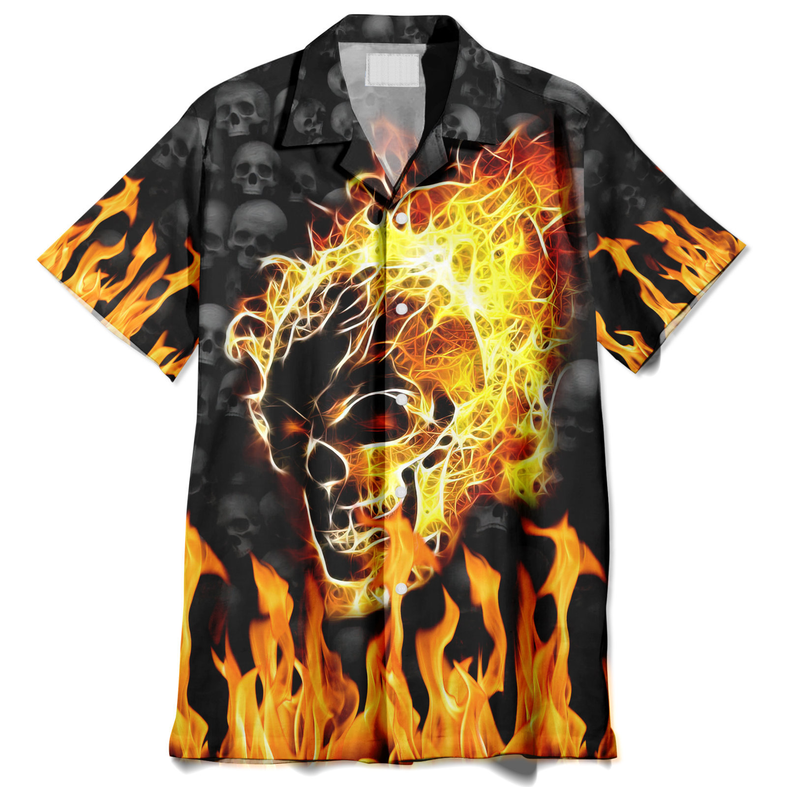 Skull Hawaiian Shirt