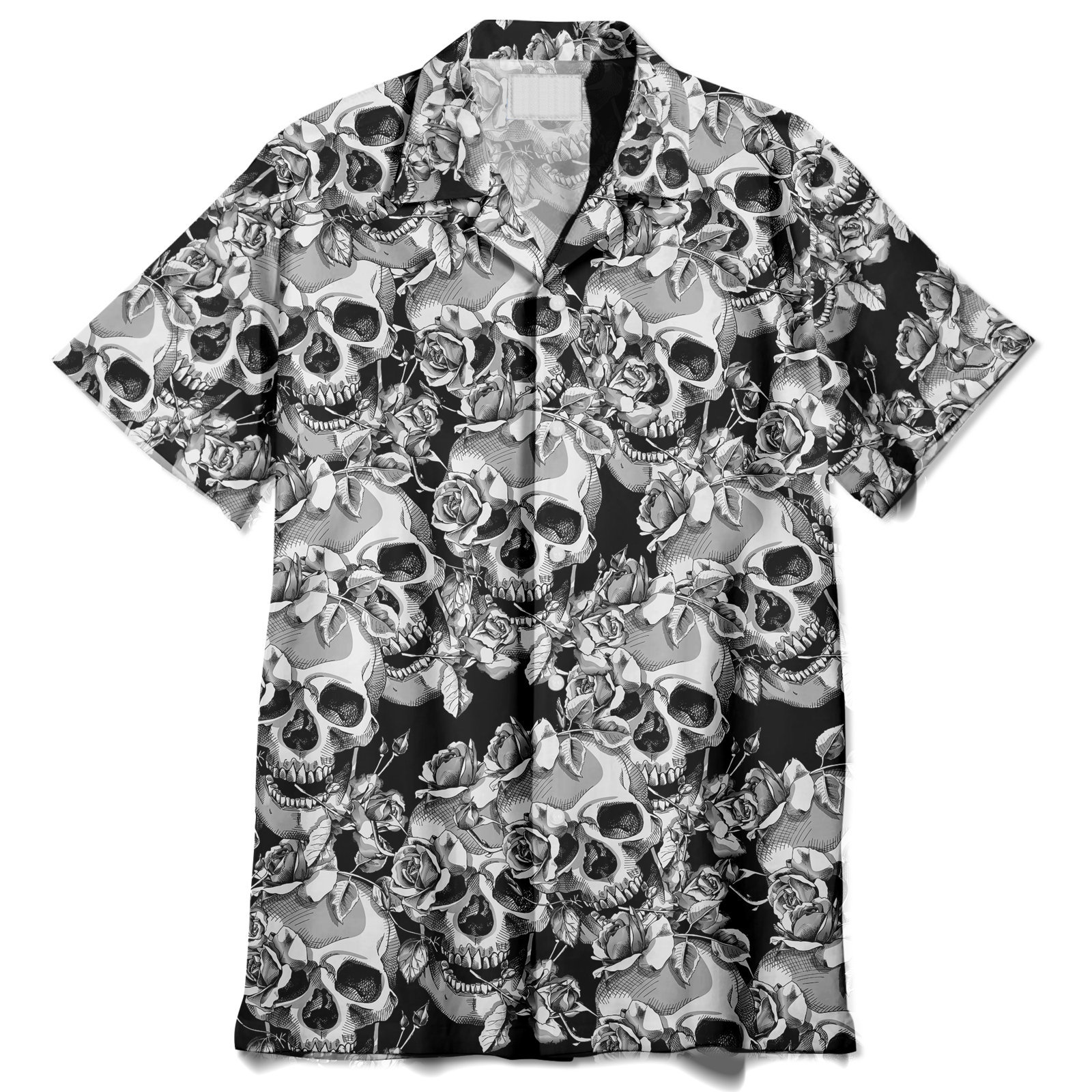 3D Skull Hawaii Shirt