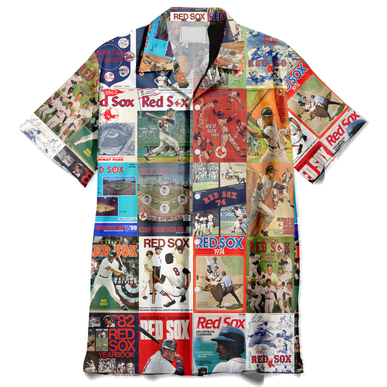 The Boston Red Sox Baseball Unisex Hawaiian Shirt