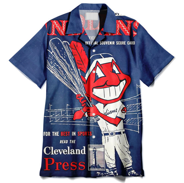 Cleveland Indians Hawaiian Shirt
