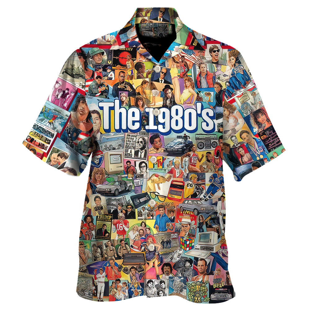 The 1980’s Nostalgia Retro Hawaiian Shirt