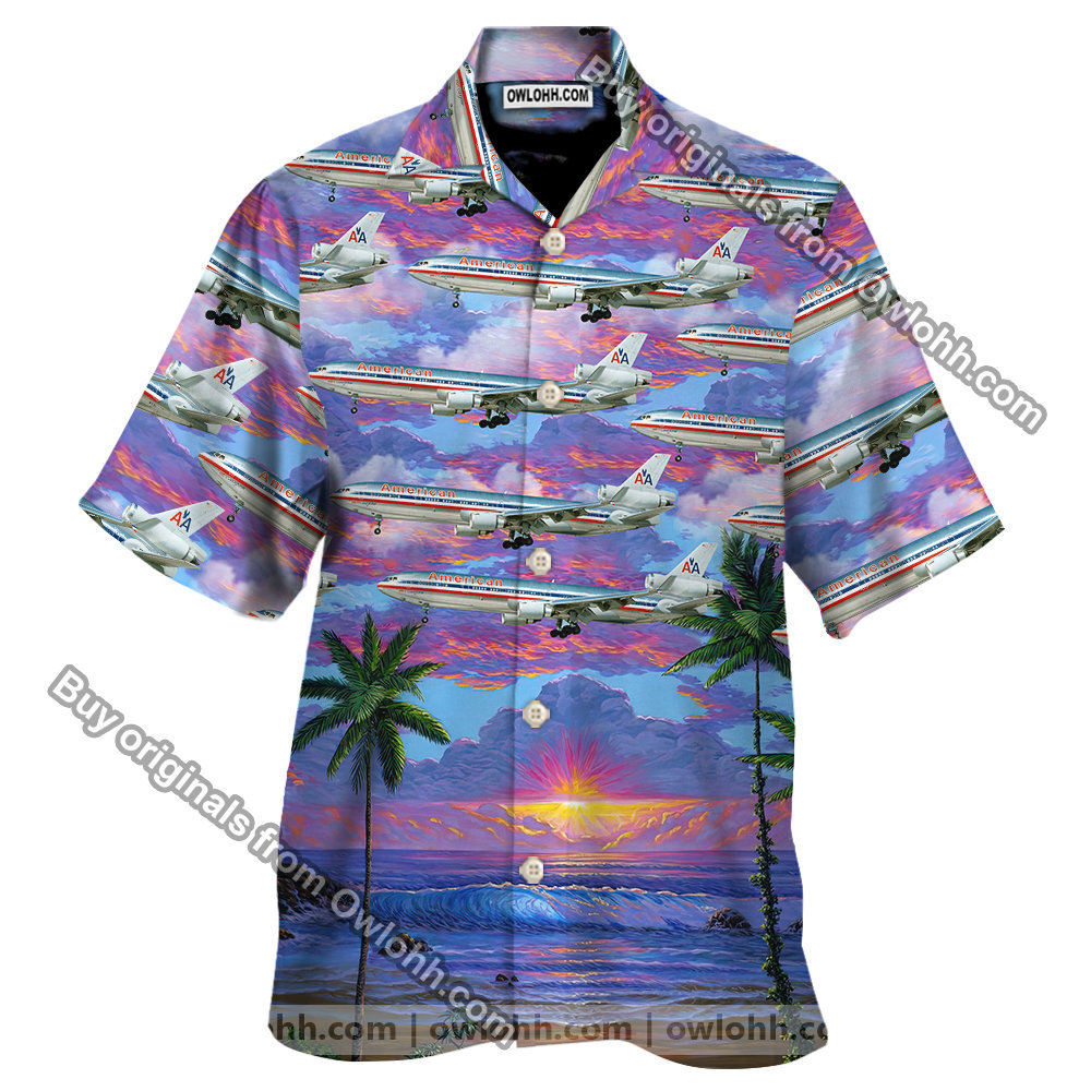 American Airlines Mcdonnell Douglas Md-11 Hawaiian Shirt | For Men & Women | Adult | Hw7725