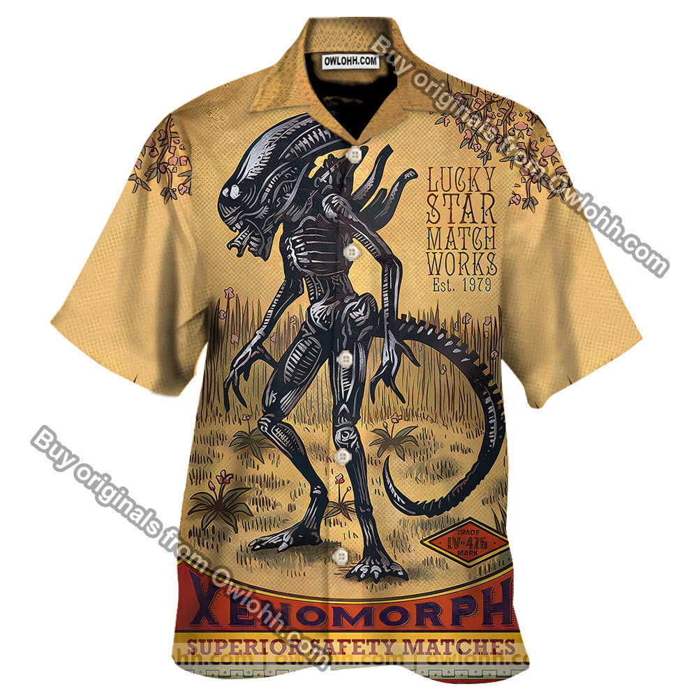 Xenomorph Match Hawaiian Shirt