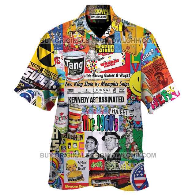Life In The 60’s Retro Hawaiian Shirt