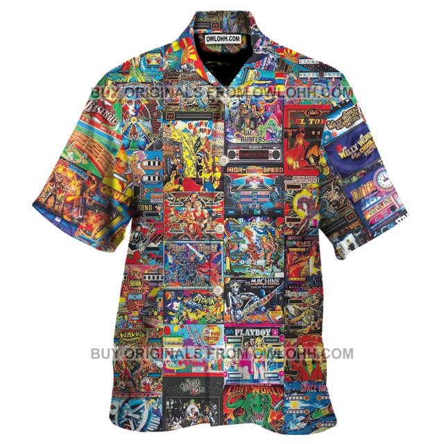 Pill Parlor Retro Arcade | Hawaiian Shirt