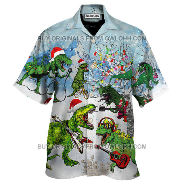 Dinosaur Hawaiian Shirt