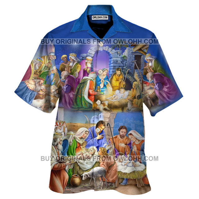 Nativity Christmas – Birth Of Jesus Hawaiian Shirt
