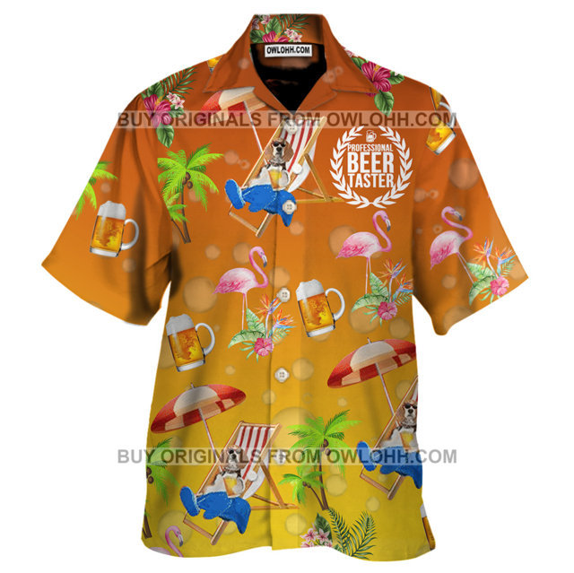 Beagle & Beer Taster Hawaiian Shirt | For Men & Women | Adult |