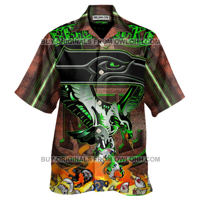 The Seattle King Seahawks Unisex Hawaiian Shirt