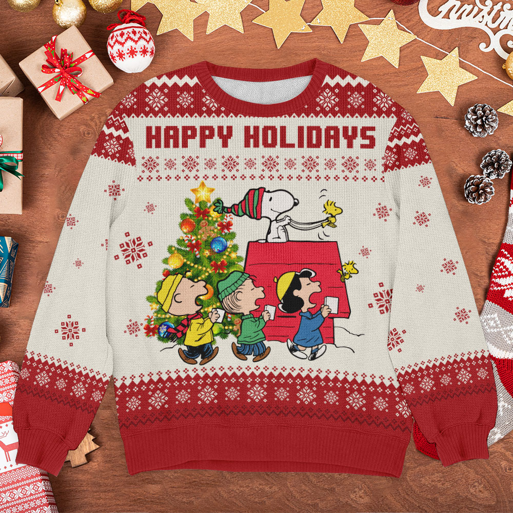 Peanuts Merry Christmas Snoopy 03 Ugly Sweater Idea, Ugly Christmas Sweater – OwlOhh
