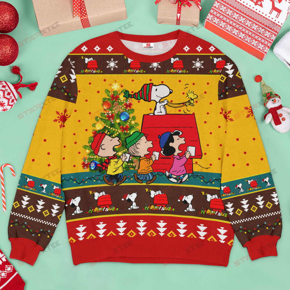 Peanuts Merry Christmas Snoopy 08 Ugly Sweater Idea, Ugly Christmas Sweater – OwlOhh
