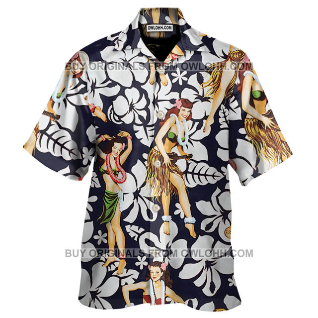 Sexy Girl Hula Tropical Hawaiian Shirts – OwlOhh