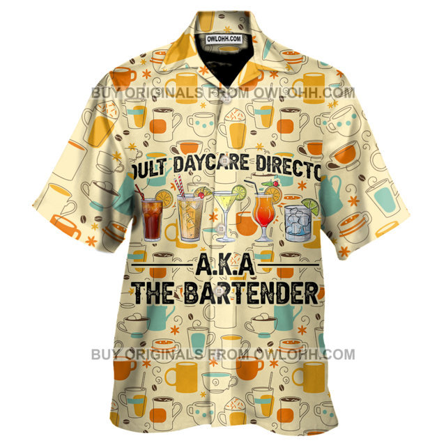 Bartender Multicolor Nice Design Hawaiian Shirt – OwlOhh