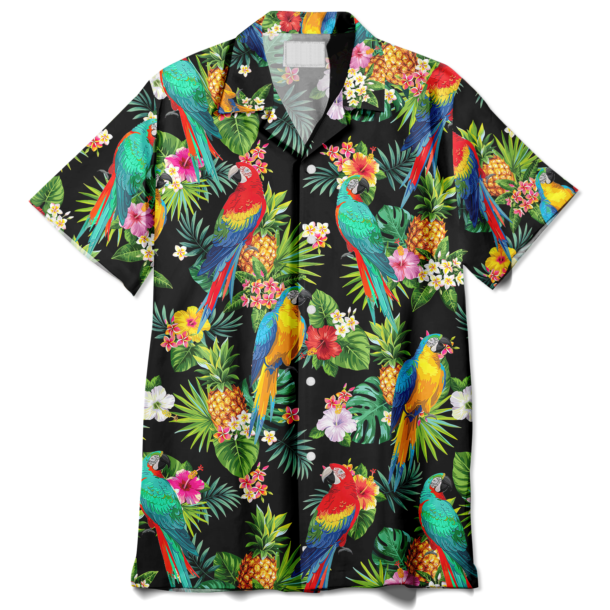 Parrot Hawaiian Beach Shirt – OwlOhh
