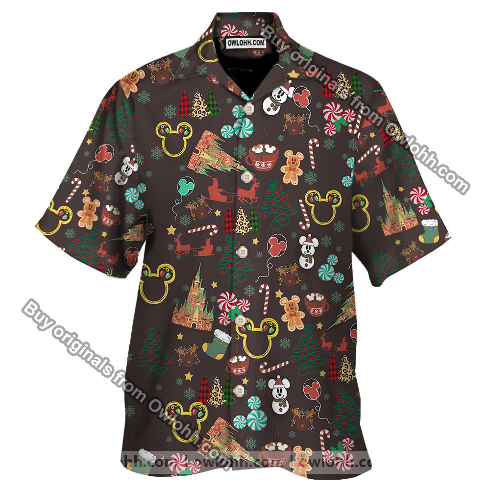 Magic Kingdom Christmas Snack Party Hawaiian Xmas Aloha Disneyland – For men and Women – OwlOhh