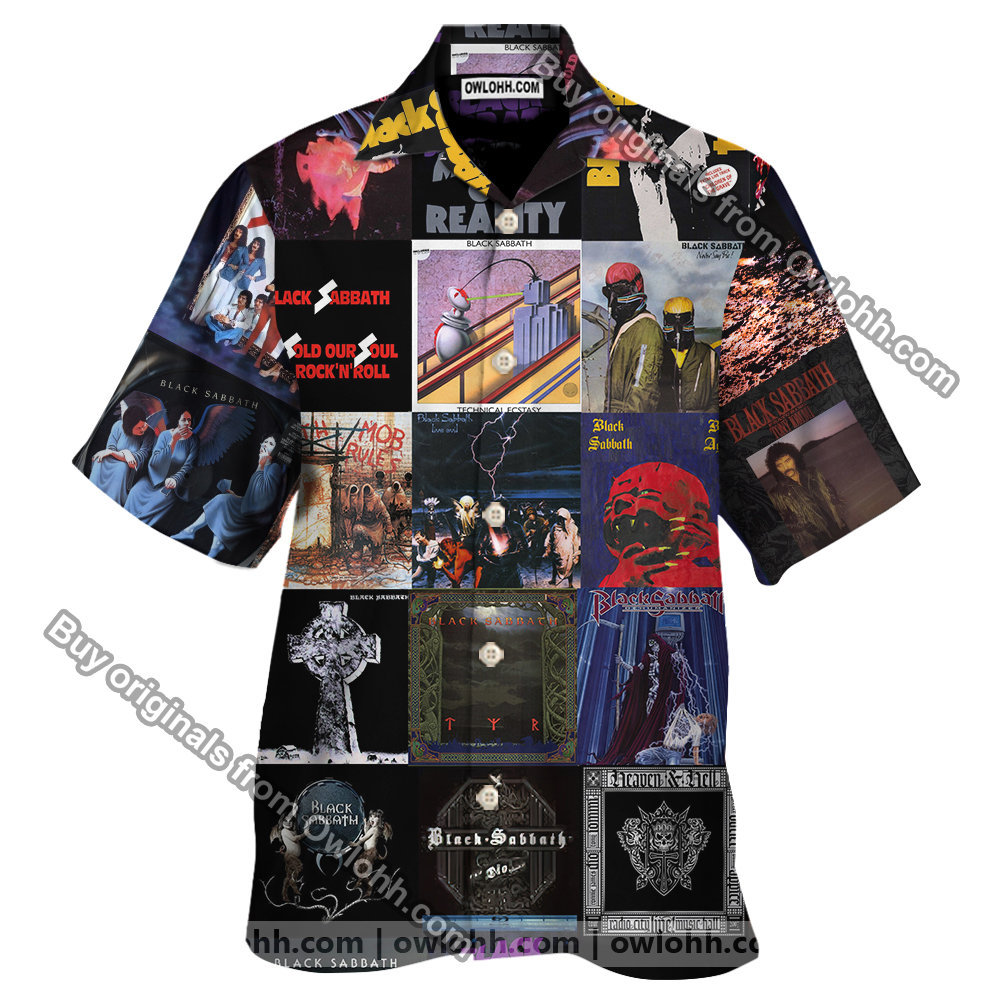 Black Sabbath Master Of Reality – Hawaiian Shirt – Owl Ohh