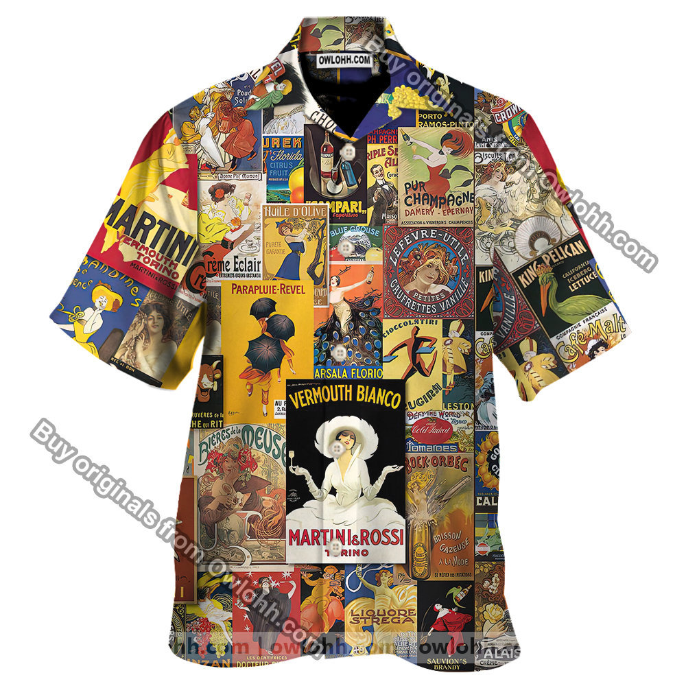 Vintage Posters – Hawaiian Shirt – Owl Ohh