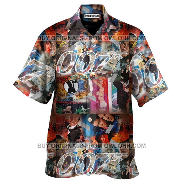 James Bond 007 - Hawaiian Shirt - Owl Ohh
