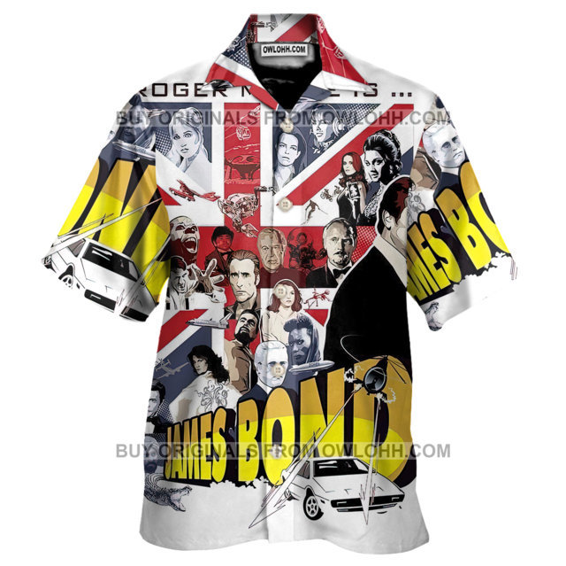 James Bond - Hawaiian Shirt - Owl Ohh