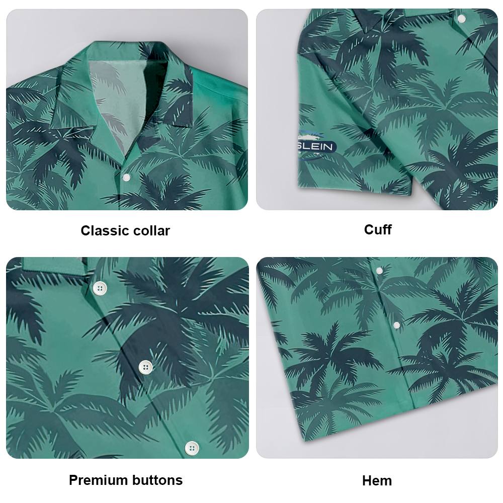 Tommy Vercetti GTA Coconut - Roeslein Corporate Logo - Hawaiian Shirt  - Owl Ohh