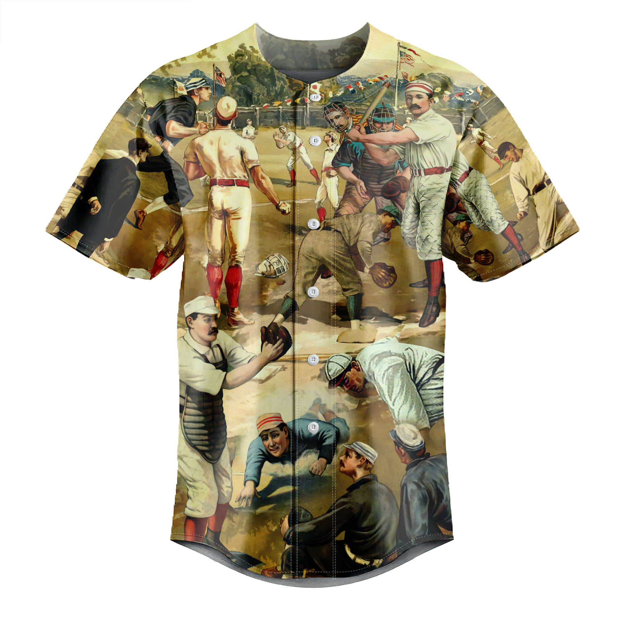 Baseball Hit Hard Run Fast Turn Left Vintage – Baseball Jersey – Owl Ohh