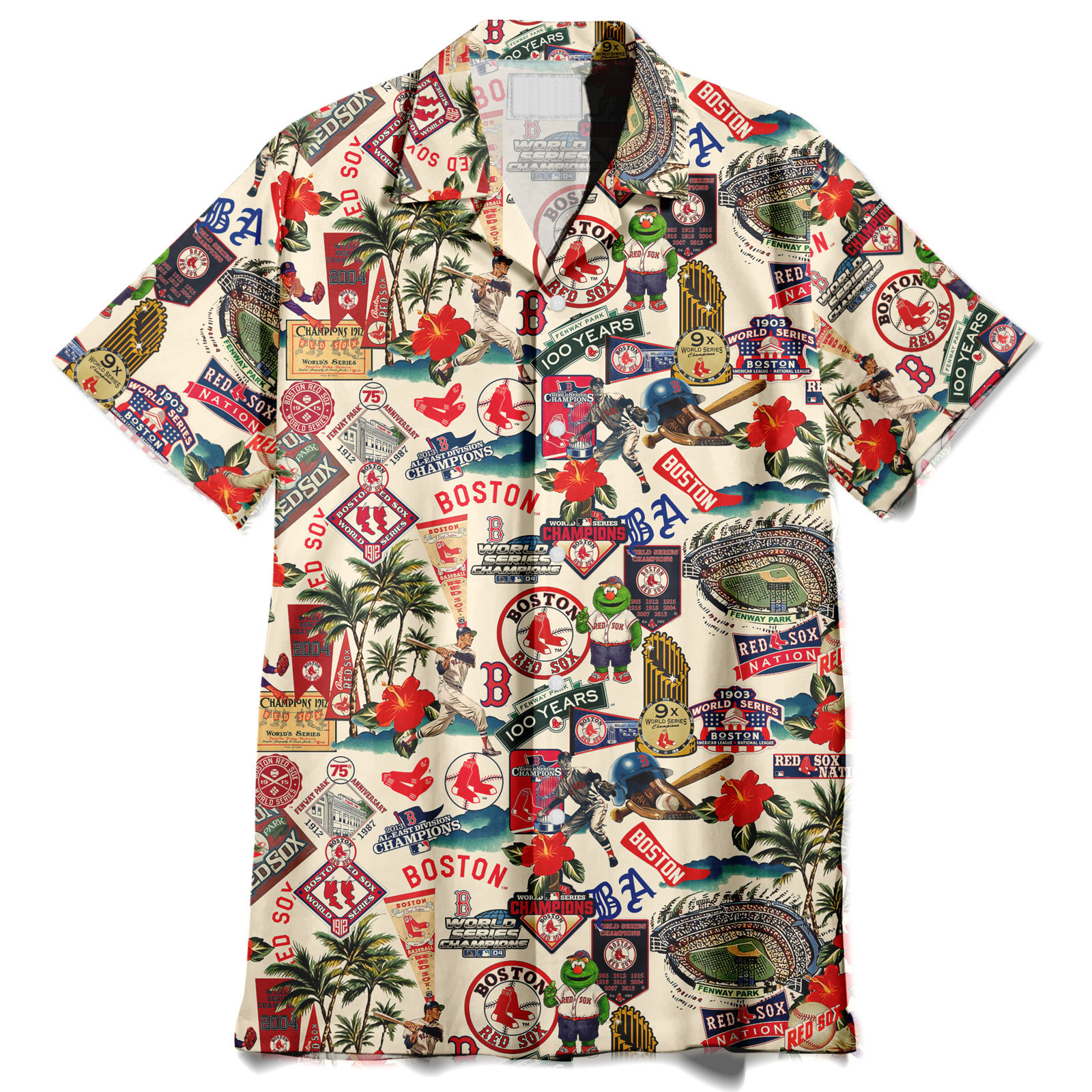 Boston Red Sox Legends Play Under the Sunset Skies – Hawaiian Shirt – Owl Ohh