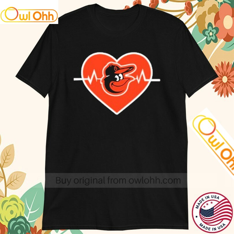 Baltimore Orioles Theme Night Healthcare Heartbeat T-Shirt, Hoodie, Sweatshirt, Tank Top For Men Women Kid
